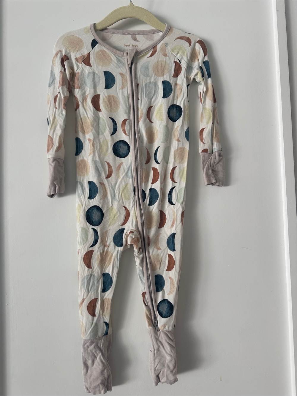 Little Sleepies moon print Pajamas